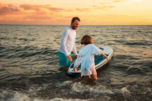 Paddleboarding on Myrtle Beach